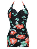 Say It With Flowers Vintage One-piece Swimsuit