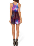 WealFeel Galaxy Star Printed Sleeveless Pleated Dress - WealFeel