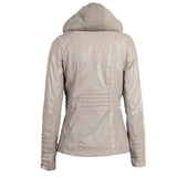 Zip Pockets Detachable Hood Jacket - FIREVOGUE
