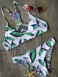 Fabulous Pattern Reversible Bikini Sets - FIREVOGUE