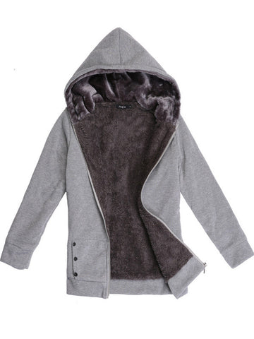 Keep You Warm Hooded Outerwear - FIREVOGUE