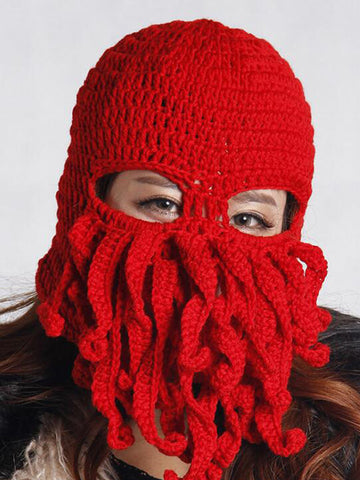 Octopus Ideas Knit Beanie - FIREVOGUE