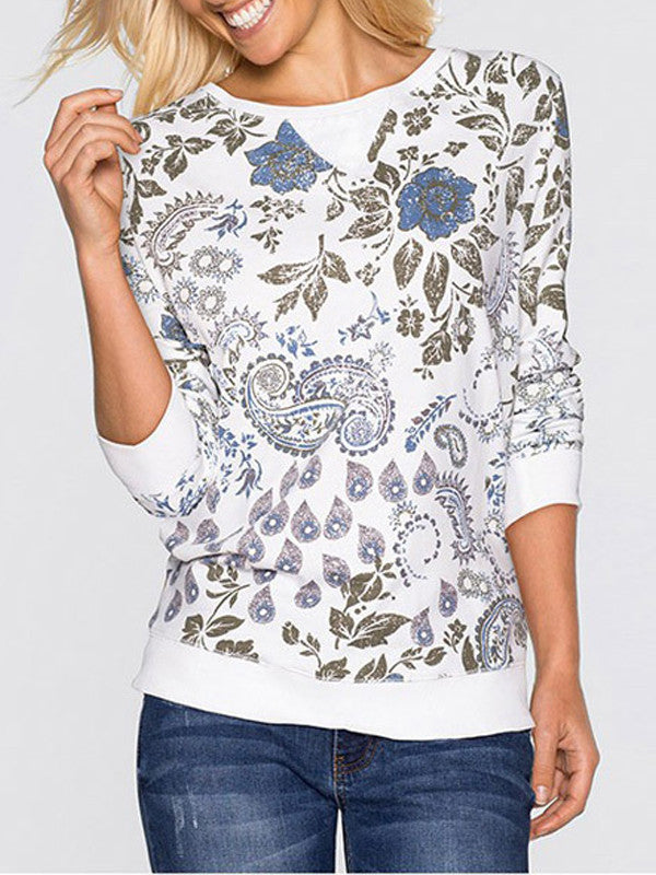 Give Us a Print Casual Top - FIREVOGUE