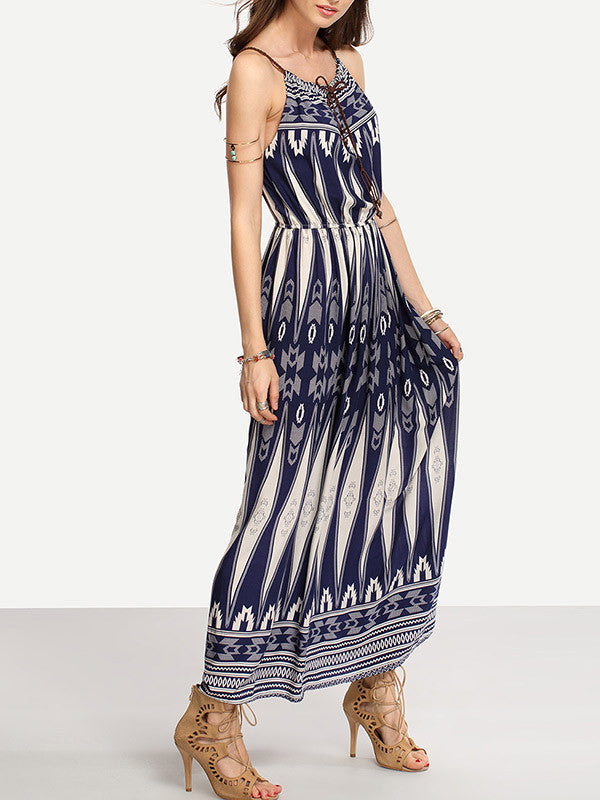 Sway With Wind Maxi Dress - FIREVOGUE