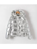 I Am Freaking Cold Silver Hooded Outerwear