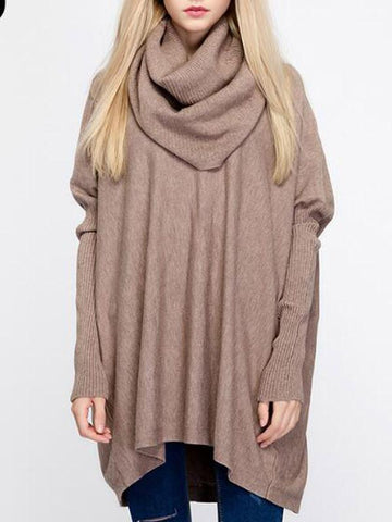 Neck and Neck Loose Sweater - WealFeel