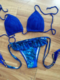 Lost in Royal Blue Bikini Sets - FIREVOGUE