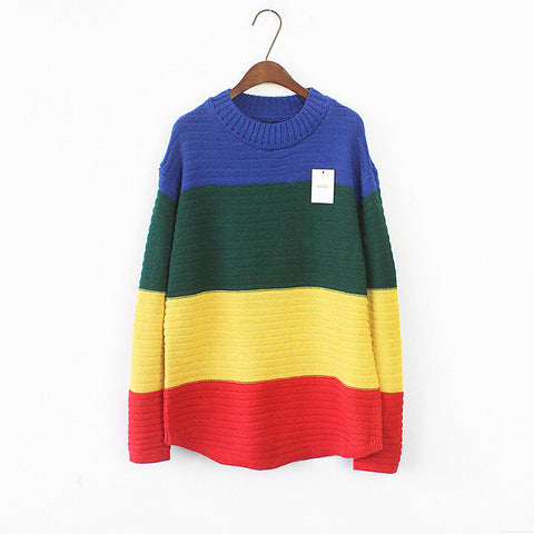 Kiss the Sky Rainbow Sweater - FIREVOGUE