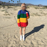 Kiss the Sky Rainbow Sweater - FIREVOGUE
