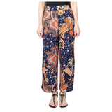 Lying in Flowers Wide Legs Trousers - FIREVOGUE