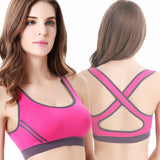 Multi-colored Sports Bra Fitness Underwear - FIREVOGUE