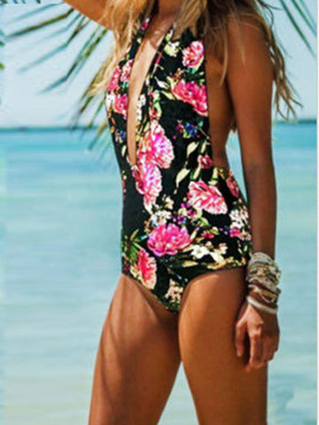 Plunge For It One-piece Swimsuit - FIREVOGUE