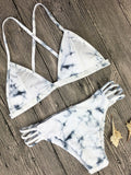 New Design Sexy Cross Back Push Up Bathing Suit - WealFeel