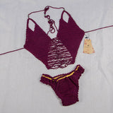 Crochet Call Knitting Bikini Sets - FIREVOGUE