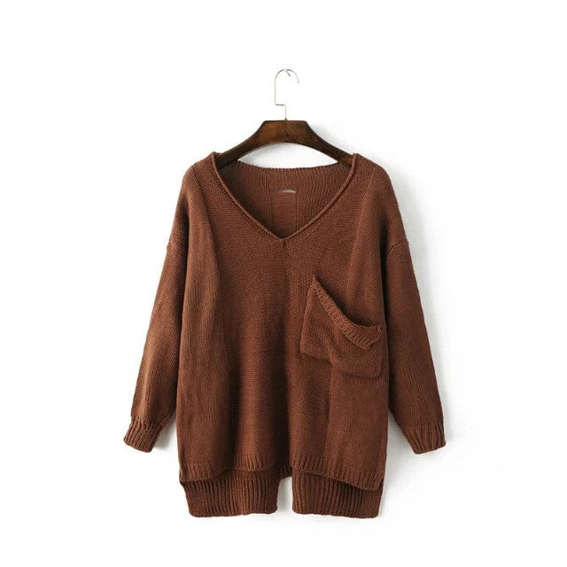 Knit Can Happen Pocket Sweater – FIREVOGUE