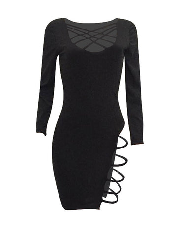 Sexy Club Cutout Bodycon Dress