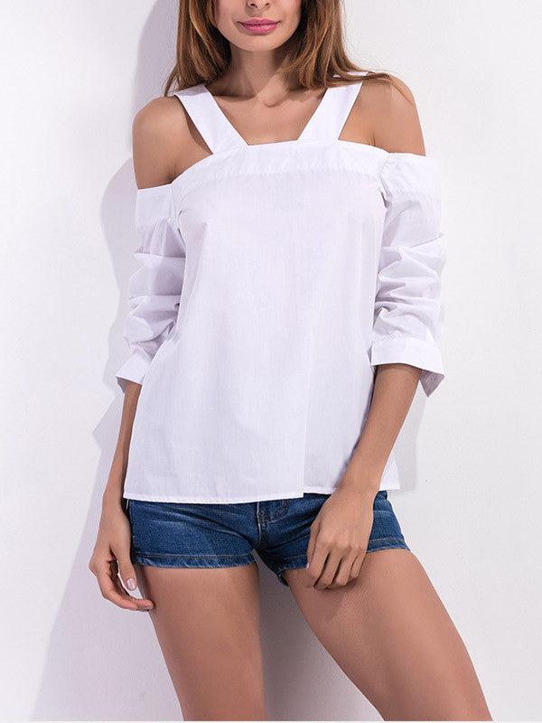It Takes Two Cold Shoulder Top
