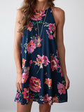Floral Mini Beach Dress - WealFeel