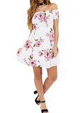 Sweet Love Off-the-Shoulder Floral Dress