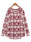 Cute Deer Christmas Knitted Sweater - FIREVOGUE