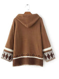 Knit It Hooded Sweater - FIREVOGUE