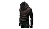 Men's Diagonal Zip Up Front Outwear - WealFeel