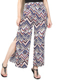 High There Printed Wide-Leg Pants