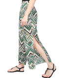 High There Printed Wide-Leg Pants