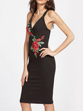 Rose to the Occasion Bodycon Dress