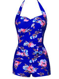 Say It With Flowers Vintage One-piece Swimsuit