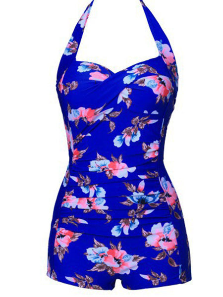 Say It With Flowers Vintage One-piece Swimsuit – FIREVOGUE