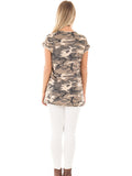 Summer Camouflage Short Sleeve Top - WealFeel