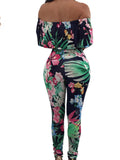 Stretch the Rules Floral Jumpsuit
