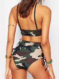 Sexy Camouflage Tank Bikini Set
