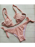 Love My Sunshine Halter Bikini Sets