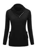 Neck and Neck Button Top - FIREVOGUE