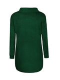For the Neck of It Asymmetric Sweater - FIREVOGUE