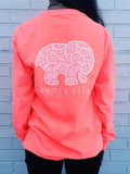 Elephant Print Loose Shirt - FIREVOGUE