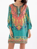 New Summer Tassel Bohemian Floral Beach Dresses - WealFeel