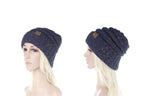 Without You Mixed Color Knitted Hat