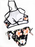 Ive Got The Flower Tank Bikini Sets