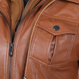 Jersey Hood Zip Up Jacket - FIREVOGUE