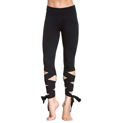 New Winding Type Yoga Pants Jogging Gym Running Tights Trousers