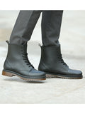 Rainy Day Fashion Martin Boots