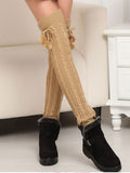 Worth It Japanese Style Knitted Long Leg Warmers