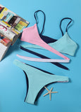 Shine Your Way Bright Color Bikini Sets - FIREVOGUE