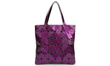 Unique&Fashion Geometry Shard Lattice Handbag