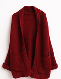 Hold Me Tight Pure Color Sweater - FIREVOGUE