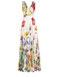 Knock You Out Floral Maxi Dress