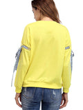 Women's Solid Color Casual Sweatshirt